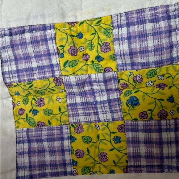 Colorful Patchwork Queen Sized Quilt - Picture 15 of 16